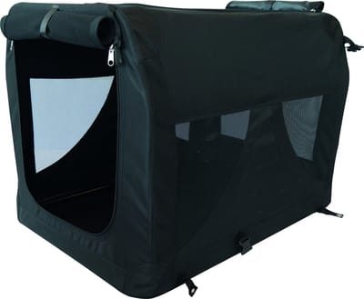 Adori Reis Bench Zwart - Hondenbench - 91x63x63 cm