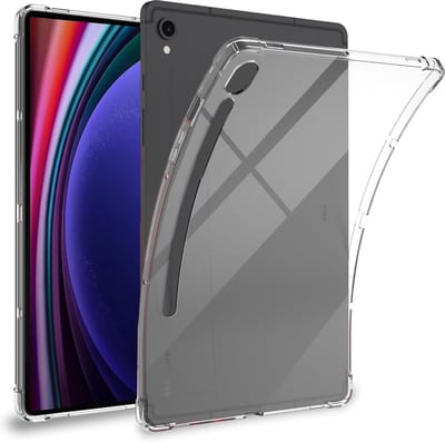 Coverup Tablethoes geschikt voor Samsung Galaxy Tab S10 FE / S9 FE Hoesje - Transparant TPU Back Cover - Transparant