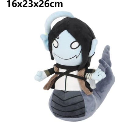 Game Druk Horror Serie Knuffel Spelpersonage Sebastian Solace Creativiteit PP Katoen Vulling Pluche Speelgoed Merchandise 16x23x26cm