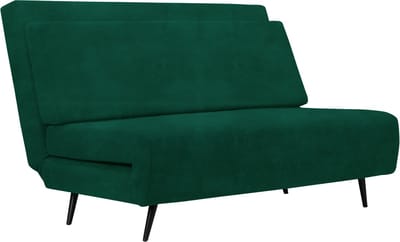 Mallory-Opklapbed - Groen Fluweel