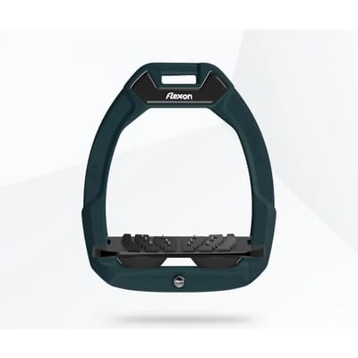 Veiligheidspalms voor ruiters met Ultra Grip Inclinatie Groen/Zwart/Zwart Flex-On Safe-On