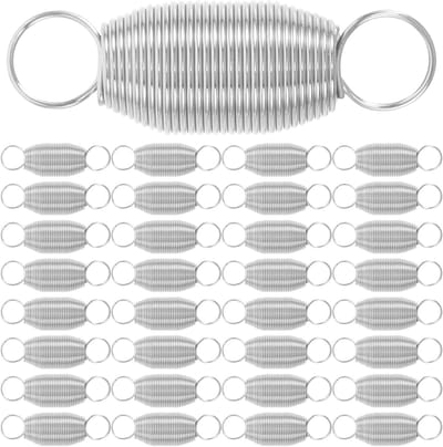 Vervangingsveren - Spanveren - Mahjongtafel Onderhoud - Hoge Elasticiteit - 26 mm - Zilver