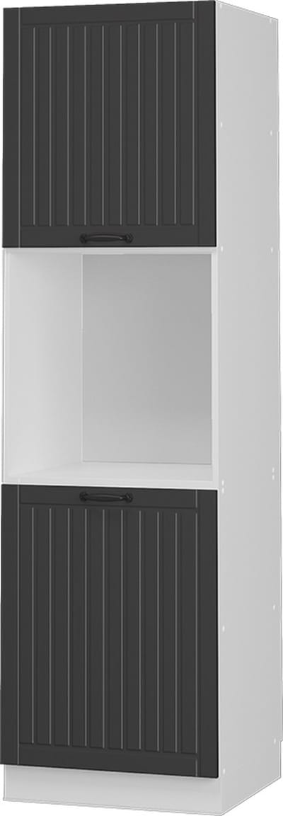Vicco Fame-Line Ovenombouwkast – 60 cm open Antraciet landhuis