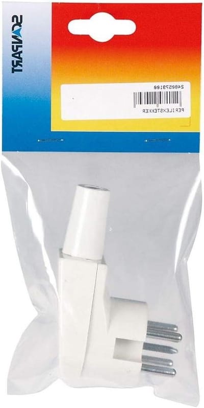 Oven Stekker - Perilex Connector - Apparaten Aansluiten - Haakse Montage - 16A - Zwart