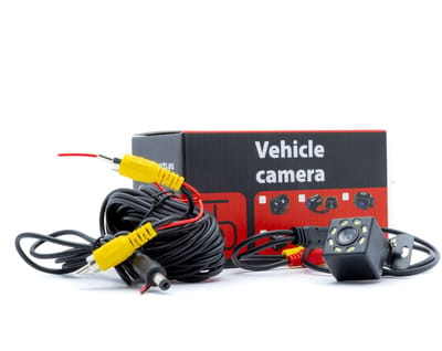 Einparts Auto-Achteruitrijcamera Met Handschoenen En Stroomkabel