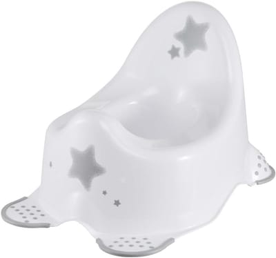 Plaspotje Kind - Potty Training Pot - Zindelijkheidstraining - Anti-slip functie - 38 x 27 x 23.5 cm - Wit