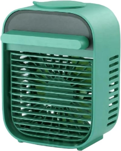 Draagbare Airco - Persoonlijke Koeler - Ruimte Koelen - Bacterievrij - 10x10x10 mm - Wit