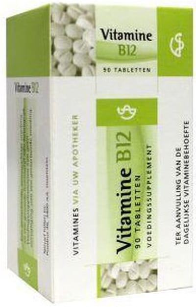 Spruyt Hillen Vitamine B12 1000 mcg 90 Tabletten
