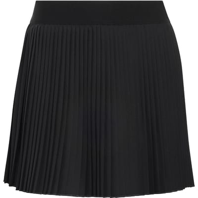 adidas Club Pleated Long Rok Dames-zwart