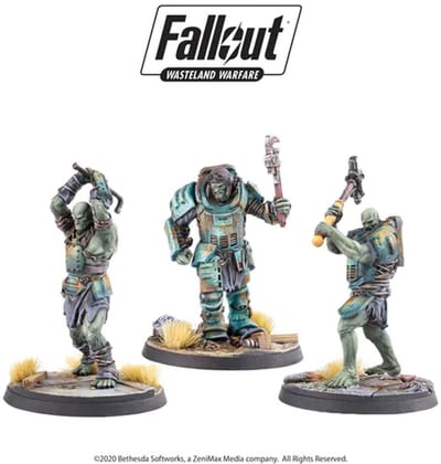 Fallout: Wasteland Warfare - Super Mutants: Skirmishers - Uitbreiding - Modiphius Entertainment - Ongeschilderd