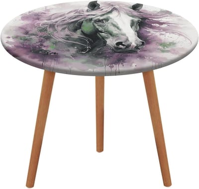 Ronde Tafelhoes - Beschermhoes Tafel - Tafel Beschermen - Waterproof Oxford Stof - 130 cm Diameter - Stijl