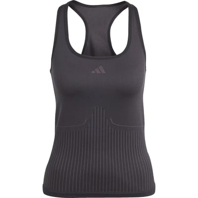adidas Performance AEROKNIT Tanktop - Dames - Zwart- XL
