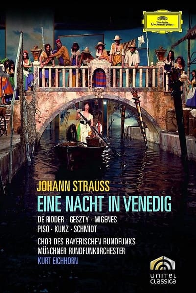 Anton De Ridder, Sylvia Geszty, Trudeliese Schmidt - Strauss, J.: Eine Nacht In Venedig (DVD)