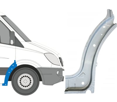 Buiten reparatiepaneel voor wielkast voor Mercedes Sprinter 2006-2018 / Rechts