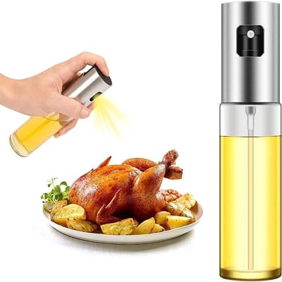 YONO Olijfolie Sprayer Navulbaar - Bakspray - Olie Fles - Oliespuit - 100ml