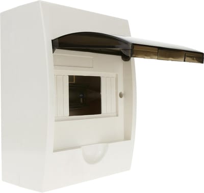 BeMatik - SPN 6M IP40 elektrische verdeelkast met ABS kunststof oppervlak