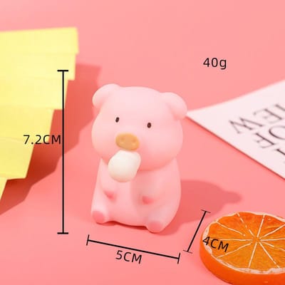 Capybara Porcin Jouet à Presser Fidget Mignon Porc Jouets Squishy Animal Crache des Bulles Jouet Anti-Stress Cadeaux d'Anniversaire Cadeau de Fête