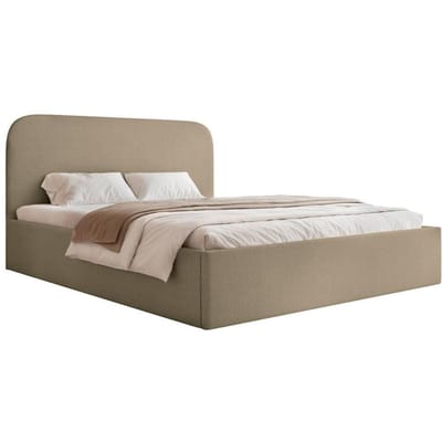 Bedframe Fia 180x200 chenille met opbergruimte | NADUVI Collection