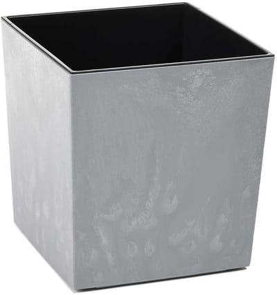 Flore Flore Series - Bloempot - Modern Design - Grijs Beton - Premium Kwaliteit - 19cm
