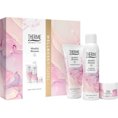 Therme Mindful Blossom Wellness Treatment geschenkset (3-delig)