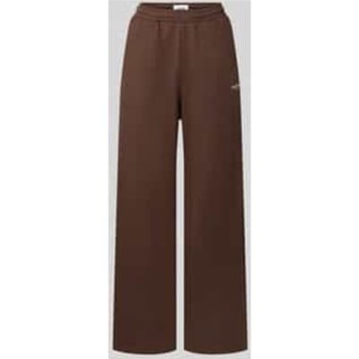 wide fit sweatpants van katoenmix model 'Studio'