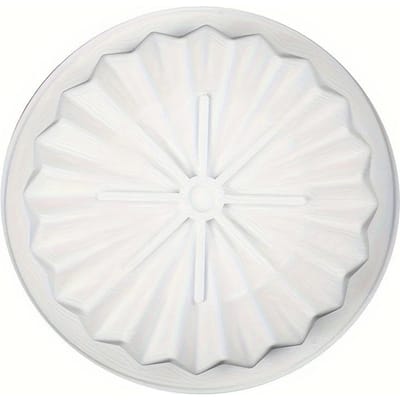 1 stuks Siliconen Ronde Kant Mousse Cake Vorm Sjablonen voor Chocolade Pudding, Biscuit, IJsblokjes Maken DIY Keukenaccessoires en Bakgereedschap wit