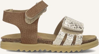 Develab - 48500 - SandalenMeisjesKindersandalen - Kleur: Cognac - Maat: 24