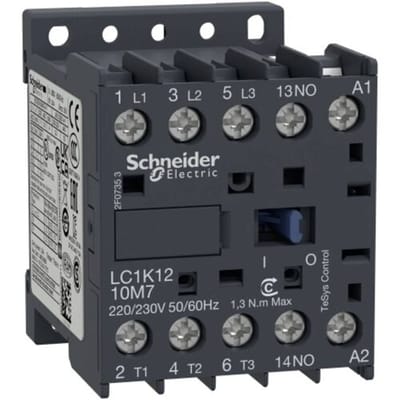 Schneider Electric LC1K1210B7 Vermogensbeveiliging 3x NO 5.5 kW Piece 1 stuk(s)