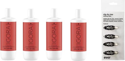 SET - Schwarzkopf Igora Royal Oil Developer - 1000ml - 3% 10VOL - 6% 20VOL - 9% 30VOL - 12% 40VOL - + WILLEKEURIG Travel Size