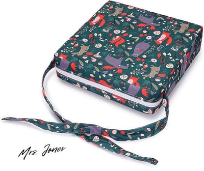 Mrs. Jones Baby Peuter Kid Demontable Verstelbare Wasbare Booster Seat met Riemen - Dieren Bos .