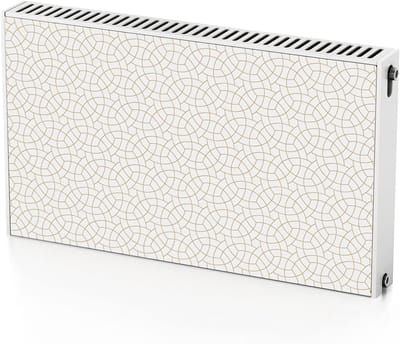 Radiator Magneetfolie - Radiatorbekleding - Decoreren Woonkamer - Zelf Snijdbaar - 100x60 cm - Wit