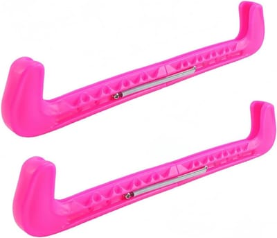 Schaatsbeschermers - Blade Covers - Bescherming Schaatsen - Tweedelig Ontwerp - Universeel - Roze