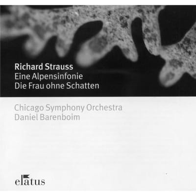 CD BARENBOIM - Strauss : Alpensymfonie  0927498372 Elatus 2003 Niet-Japanse Klassieke Muziek Gebruikt black
