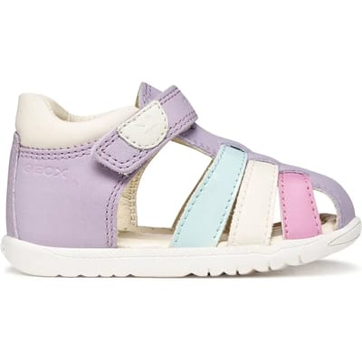 GEOX SANDAL MACCHIA DREUMES Sandalen - LILA/AQUA - Maat 25