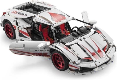Cada Supercar Series: 610 Supercar - Cada C61018W - Compatible met de bekende merken - Bouwdoos, constructieset - Supercar - 1696 onderdelen