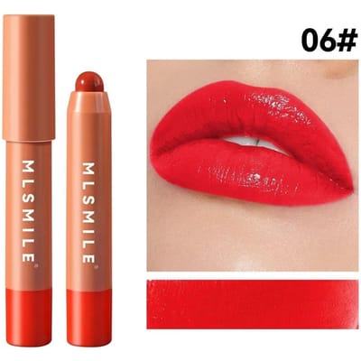 Waterdichte voedende gladde lippenstift Pen Fluwelen Lipliner Blijvende niet vervagende make-up Nude Pink Lip Tint Lippen Make-up Cosmetisch