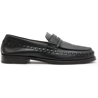 AllSaints Sammy Lthr Loafer Black Größe: 46 | Loafer Outlet | Herren | Schwarz