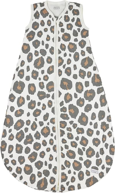 Jersey Slaapzak 110 cm Neutraal Panter Print | Comfortabel