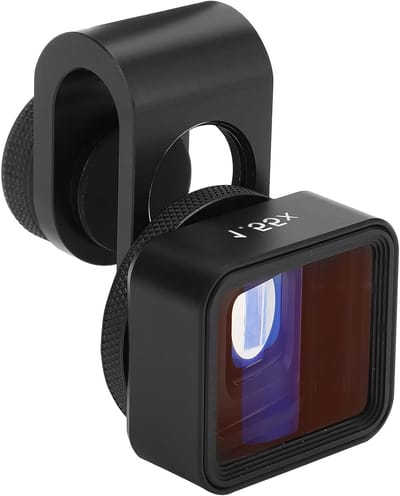 Anamorphic Lens voor Mobiele Telefoons, 1.55x Widescreen Film Creatie met Hoogwaardige Optische Glas en Duurzaam Materiaal