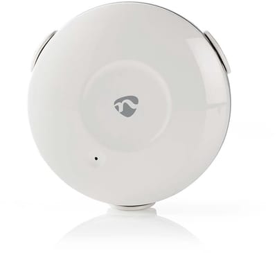 Nedis SmartLife Water Detector - Wi-Fi - Batterij Gevoed - Verlenging inbegrepen - Max. batterijduur: 24 Maanden - 50 dB - Wit