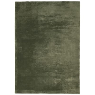 vidaXL - Vloerkleed - HUARTE - laagpolig - zacht - wasbaar - 160x230 - cm - bosgroen