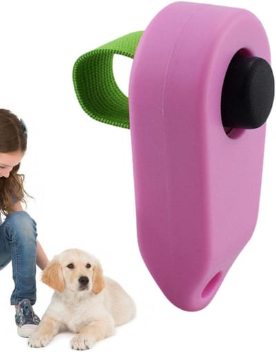 Honden Clicker - Trainings clicker - Huisdier training - Positieve bekrachtiging - 35 x 17 x 65 cm - Zwart
