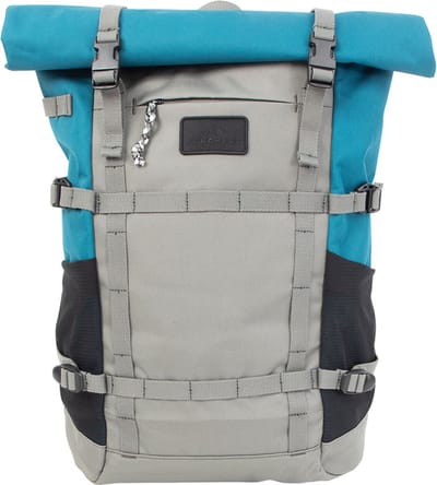 Doughnut Paratrooper Euro 26 - Rugzak 52-67 cm erw. (grey x teal)