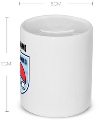 Akyol - zwem met eigen naam Spaarpot - Zwemmen - zwemmer - sport - 350 ML inhoud