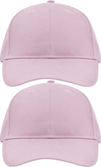 2x stuks myrtle beach baseball cap - 6-panel - voor volwassenen