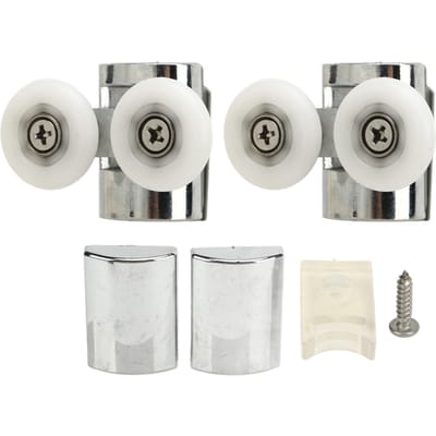 23mm Schuifdeur Katrol Badkamer Kast Glazen Deur Hangende Zwenkwiel Bovenste Onderste Roller Kit