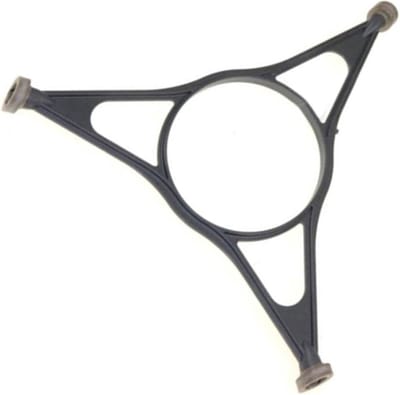 Geschikt voor Whirlpool 480120100671, 480120100832, 481010422374 Meenemer Ring draaiplateau 222mm - Diameter wieltjes: 15mm - 1 stuks