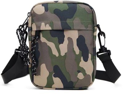 Reisportemonnee – Paspoorttasje – Nektasje - Travel wallet - Telefoontasje met nekkoord - 4 Compartimenten – Unisex – Waterafstotend – Woodland - LOUZIR
