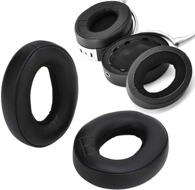 Dailygoods - Vervangende oorkussens voor Parrot ZIK 1.0, Professionele Geluidsisolatie, Kunstleer, Memory Foam, Zacht en Comfortabel, Eenvoudige Installatie, Lange Levensduur