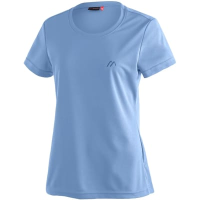 Maier Sports Waltraud T-shirt Met Korte Mouwen Blauw XS Vrouw